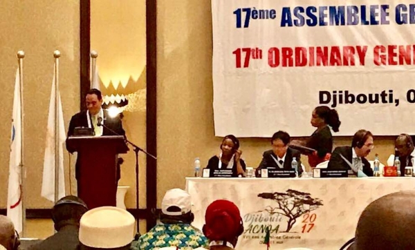 AASC President Presentation at ANOCA AGM in Djibouti
