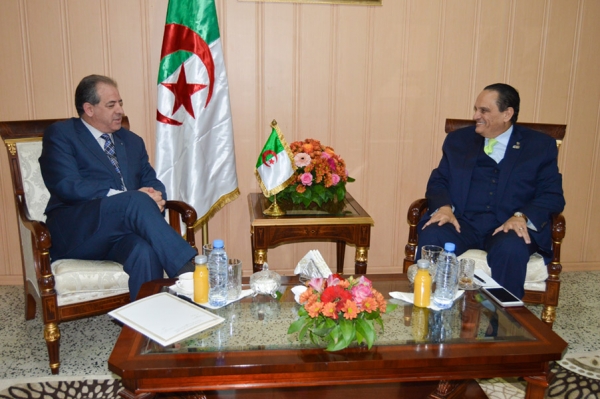 Ucsa President Meet with HE Minister of Sport and youth in Algeria