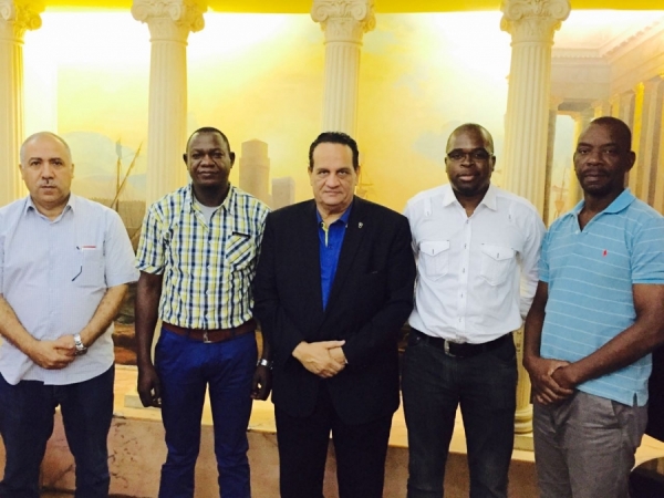 La réunion du Président du l&#039;UCSA avec comité technique du Union Africaine en 20 Octobre, 2015.