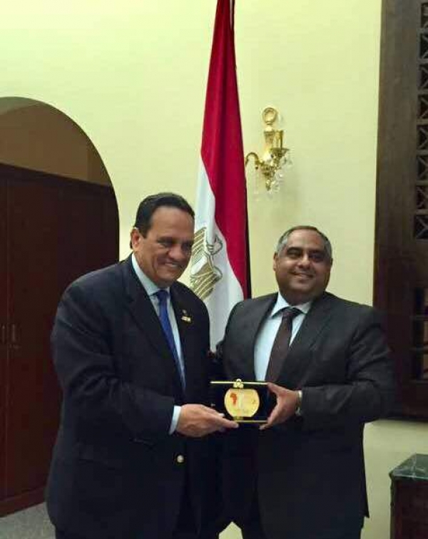 AASC President met with H.E. Ambassador Ahmed Adel Egypt&#039;s Ambassador in Djibouti