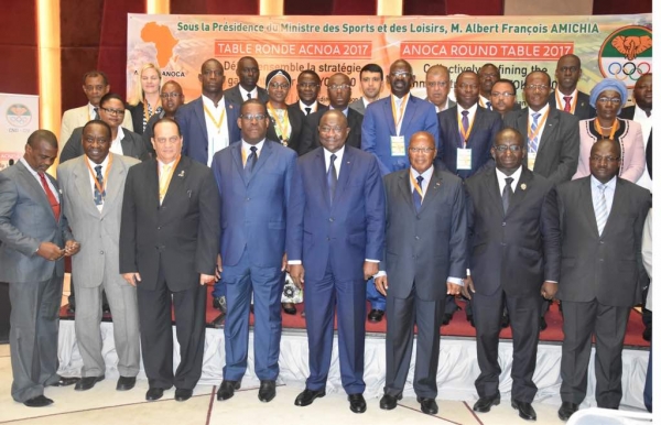 La Coopération de la mouvement Olympique Africain au Cote d&#039;Ivoire