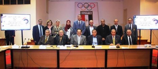La confédération sportive africaine d&#039;Egypte rencontre le président pour la coopération