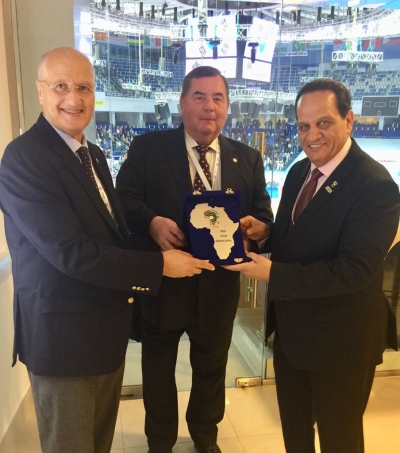 AASC President with SAMBO Sport family at the World Championships in Sochi November 11,2017